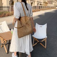 Fashion Straw Hollow Woven Bag main image 4