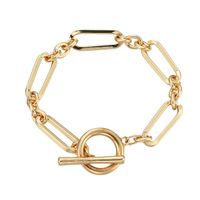 Fashion Geometric Chain Alloy Bracelet Wholesale sku image 1