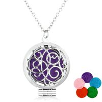 Simple Heart-to-heart Fragrance Necklace sku image 1