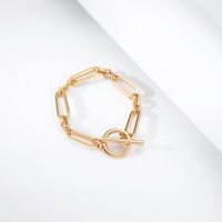 Fashion Geometric Chain Alloy Bracelet Wholesale main image 4
