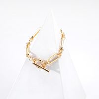 Fashion Geometric Chain Alloy Bracelet Wholesale main image 5