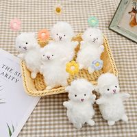 دمية جديدة Little Sheep Keychain ، طالب إبداعي لطيف دمية قطيفة ، سلسلة مفاتيح معلقة ، حقيبة نسائية main image 2