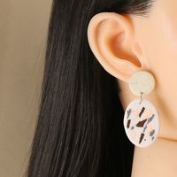 Fashion Acrylic Geometric Round Earrings Wholesale main image 5