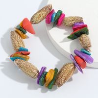 Fashion Geometric Shell Hand-woven Bracelet sku image 1