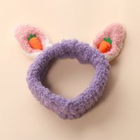 Korean Cute Carrot Rabbit Ears Hairband sku image 4