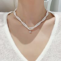 Fashion Double-wrapped Pearl Necklace main image 1