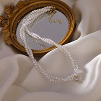 Fashion Double-wrapped Pearl Necklace main image 3