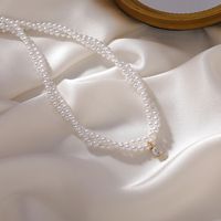 Fashion Double-wrapped Pearl Necklace main image 5