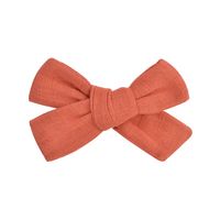 Hot-selling Solid Color Bow Hairpin Set sku image 7