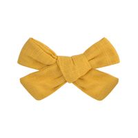 Hot-selling Solid Color Bow Hairpin Set sku image 3