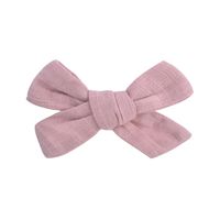 Hot-selling Solid Color Bow Hairpin Set sku image 4