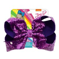 New Cute Sequins Gradient Big Bow Hairpin sku image 18