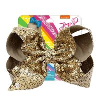 New Cute Sequins Gradient Big Bow Hairpin sku image 19