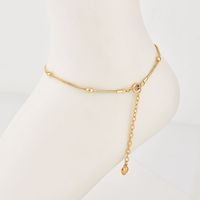 Fashion Heart-shape Five-pointed Star Anklet main image 4