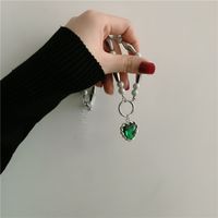 Fashion Green Heart-shape Pearl Necklace Wholesale main image 6