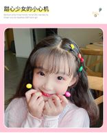 Fashion Candy Color Letter M Hairpin main image 4