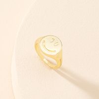 Korean Smiley Ring Wholesale main image 1