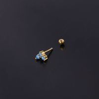 Ear Cartilage Rings & Studs Heart Copper Plating Artificial Gemstones main image 5