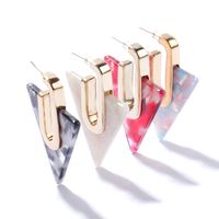 Fashion Geometric Triangle Alloy Earrings Wholesale main image 5