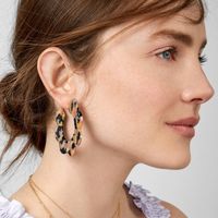 Fashion Petal-shaped Acrylic Stud Earrings main image 5