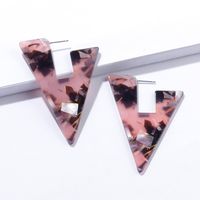 Fashion Triangle Acrylic Earrings main image 4