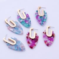 Fashion Geometric Color Earrings Wholesale main image 4