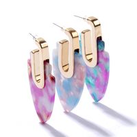 Fashion Geometric Color Earrings Wholesale main image 5