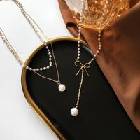 Collier En Alliage Multicouche De Perles De Mode En Gros main image 4