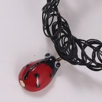 Simple Seven Star Ladybug Elasticity Necklace Wholesale main image 6