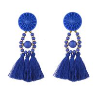 Retro Long Tassel Earrings Wholesale sku image 4