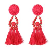 Retro Long Tassel Earrings Wholesale sku image 5