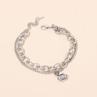 Fashion Multi-layer Lucky Bag Letter Bracelet main image 2