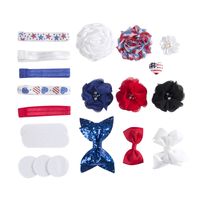 Fashion Children Bow Elastic Headband Set main image 6