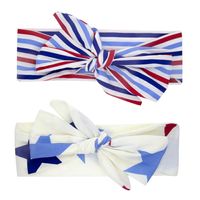 Children's National Day Ears Star Stripes Knotted Headband main image 6