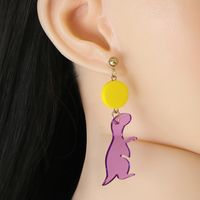 Korean Acrylic Animal Earrings Wholesale main image 5