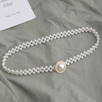 Korean New Pearls Round Waist Chain sku image 2