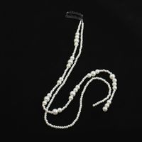 Koreanisches Haarband Mit Perlenkette sku image 3