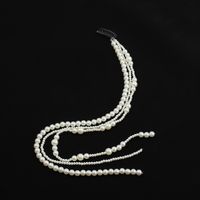 Koreanisches Haarband Mit Perlenkette sku image 4