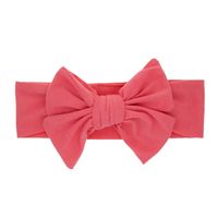 Children's Solid Color Double Bow Headband sku image 3