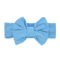 Children's Solid Color Double Bow Headband sku image 17