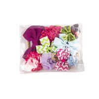 Children's Nylon Bow Headband Set sku image 4