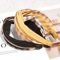 Korean Lattice Chain Headband main image 6