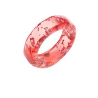Simple 2-piece Set Of Resin Ring main image 5