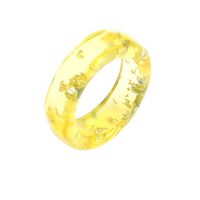 Simple 2-piece Set Of Resin Ring main image 6