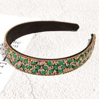 Baroque Leaf Rhinestones Headband sku image 8