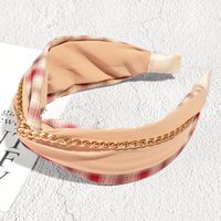 Korean Lattice Chain Headband sku image 3