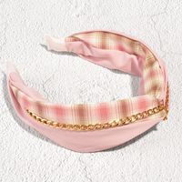 Korean Lattice Chain Headband sku image 4