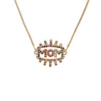 Fashion Zircon Star Copper Zircon Necklace sku image 7