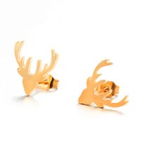 Cartoon Elk Alloy Earrings Wholesale main image 5