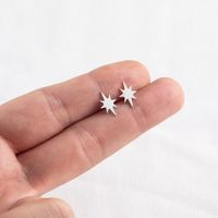 Simple Style Geometric Plating Alloy No Inlaid Earrings Ear Studs main image 4